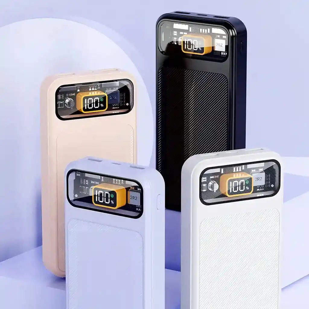 Power Bank 20.000 Mah 22.5w Carga Rapida Cable Tipo C Iphone
