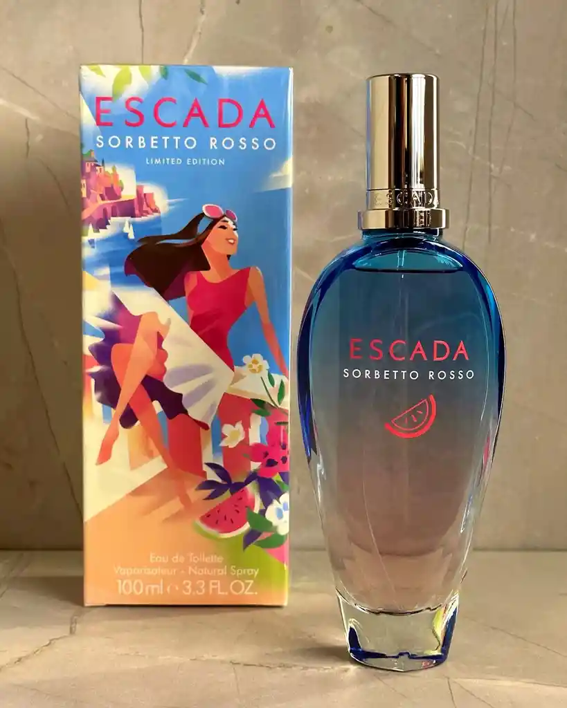 Perfume Escada Sorbetto Rosso Edt 100ml Para Mujer
