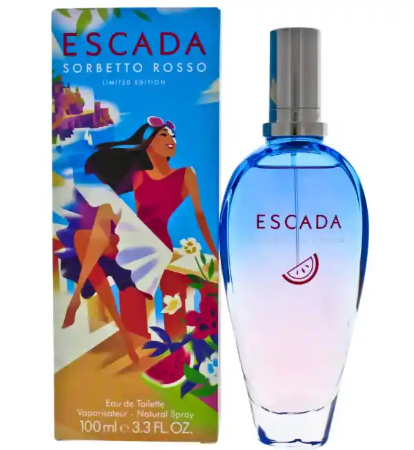 Perfume Escada Sorbetto Rosso Edt 100ml Para Mujer