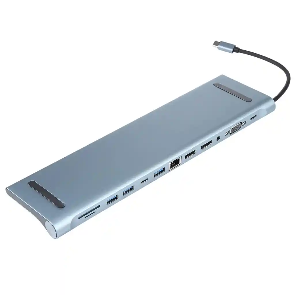 Adaptador Hub 12 En 1 Tipo C Estación De Acoplamiento Multifuncional