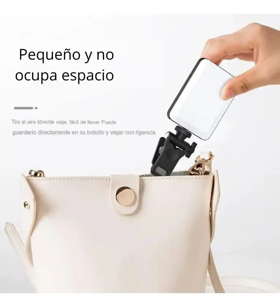 Luz Led Portátil Magsafe Celular Imán Selfie Recargable
