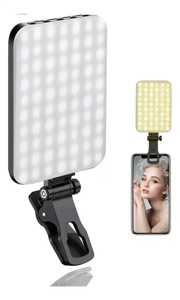 Lampara Led Selfie Para Celular Y Camara Recargable