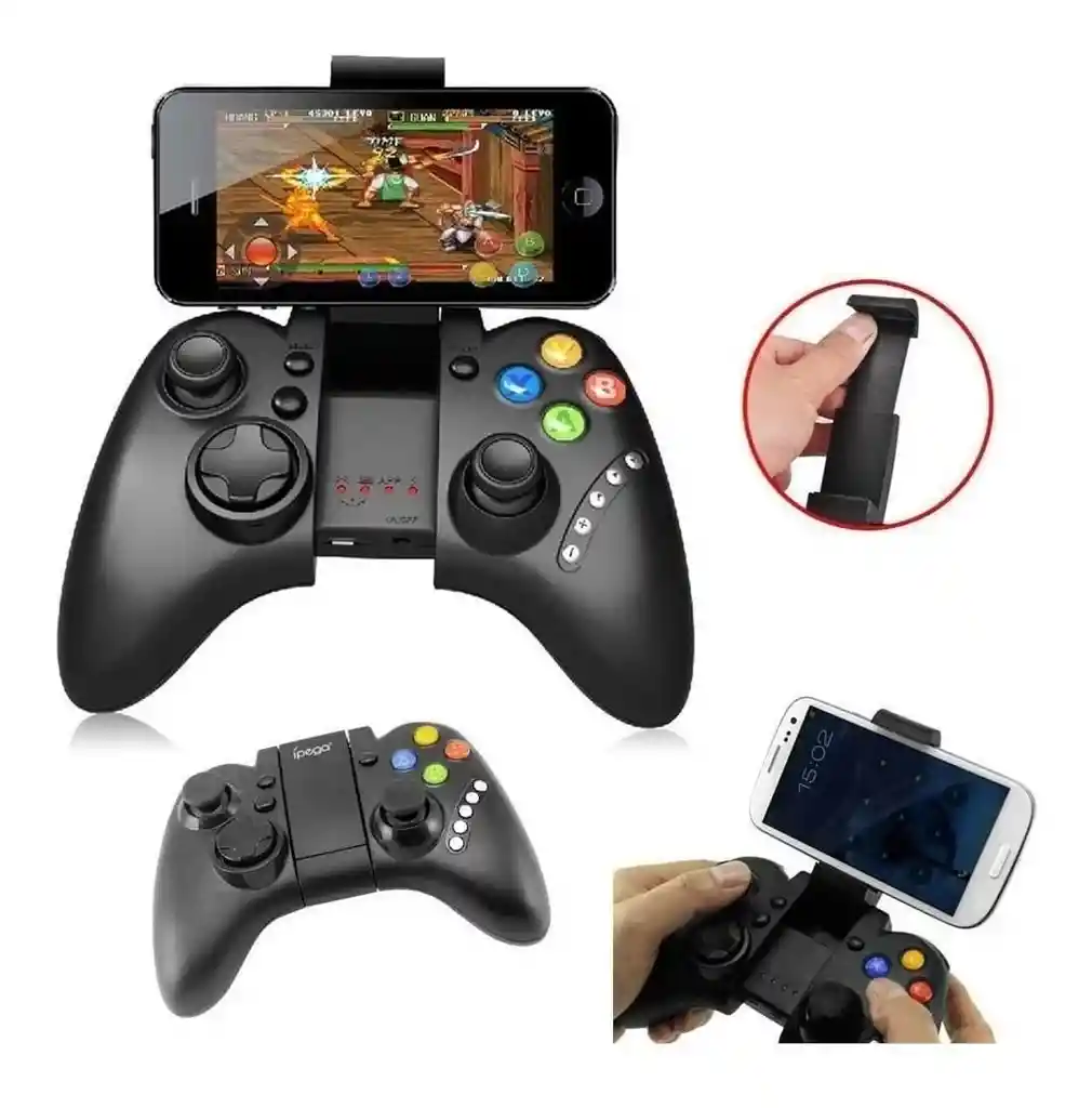 Control Ipega 9021 Juegos Game Pad Pc Celulares + Soporte