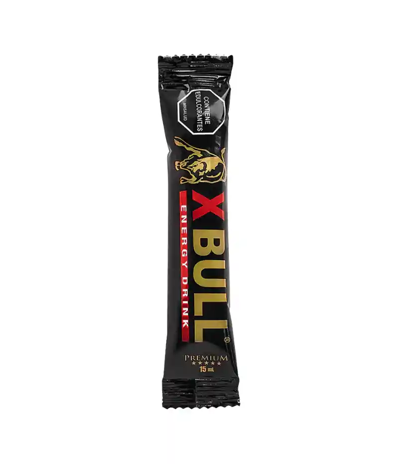 Potenciador Energizante X-bull Sachet Black X 15 Ml