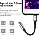 Adaptador Iphone Lightning A Jack 3.5mm En L | Audio + Mic Compatible