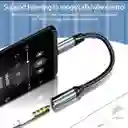 Adaptador Iphone Lightning A Jack 3.5mm En L | Audio + Mic Compatible