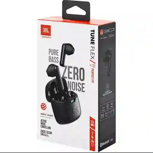 Nombre Sugerido Para Rappi: Jbl Tune Flex Originales – Audífonos Bluetooth Con Micrófono | Graves Jbl Pure Bass + Estuche De Carga