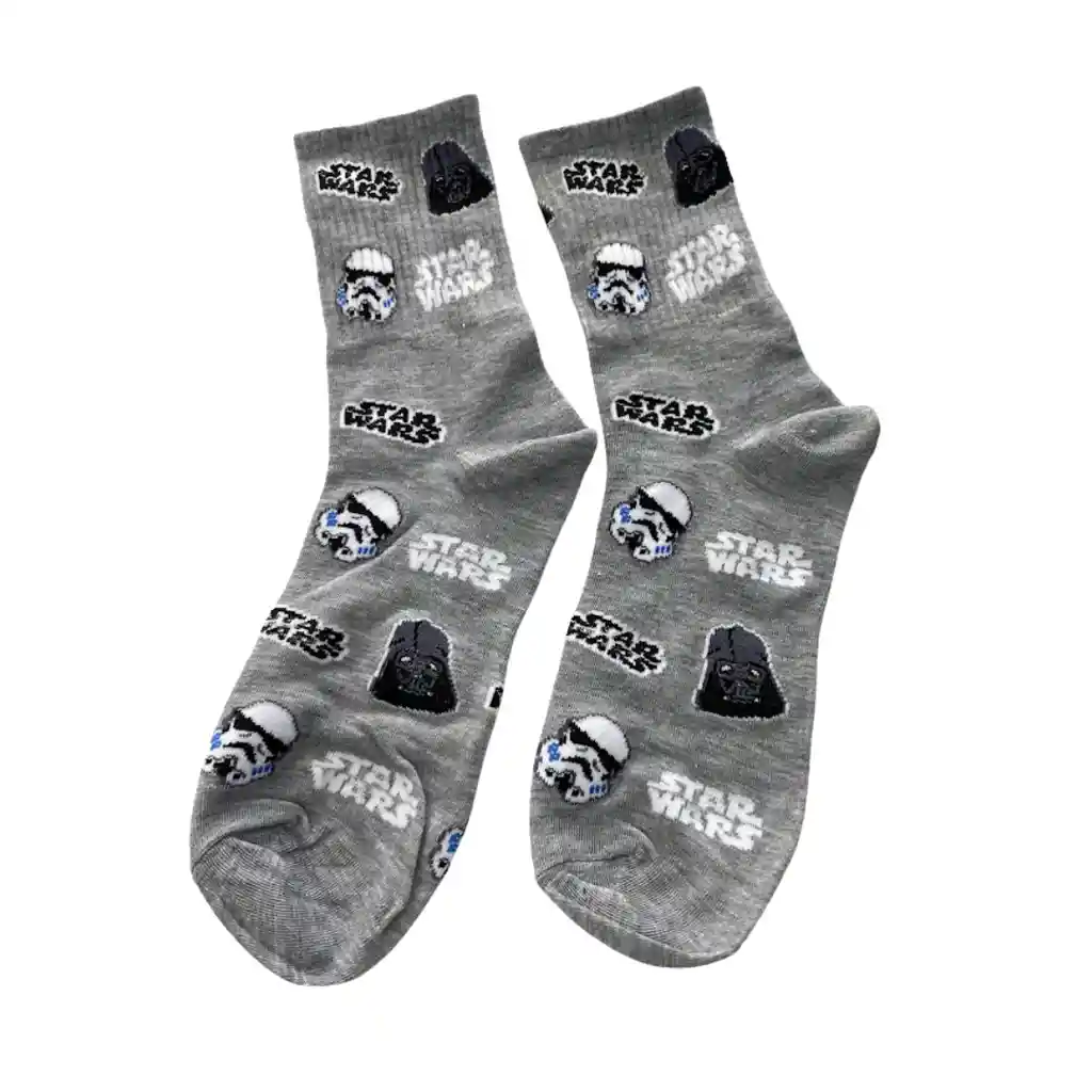 Medias Star Wars Gris