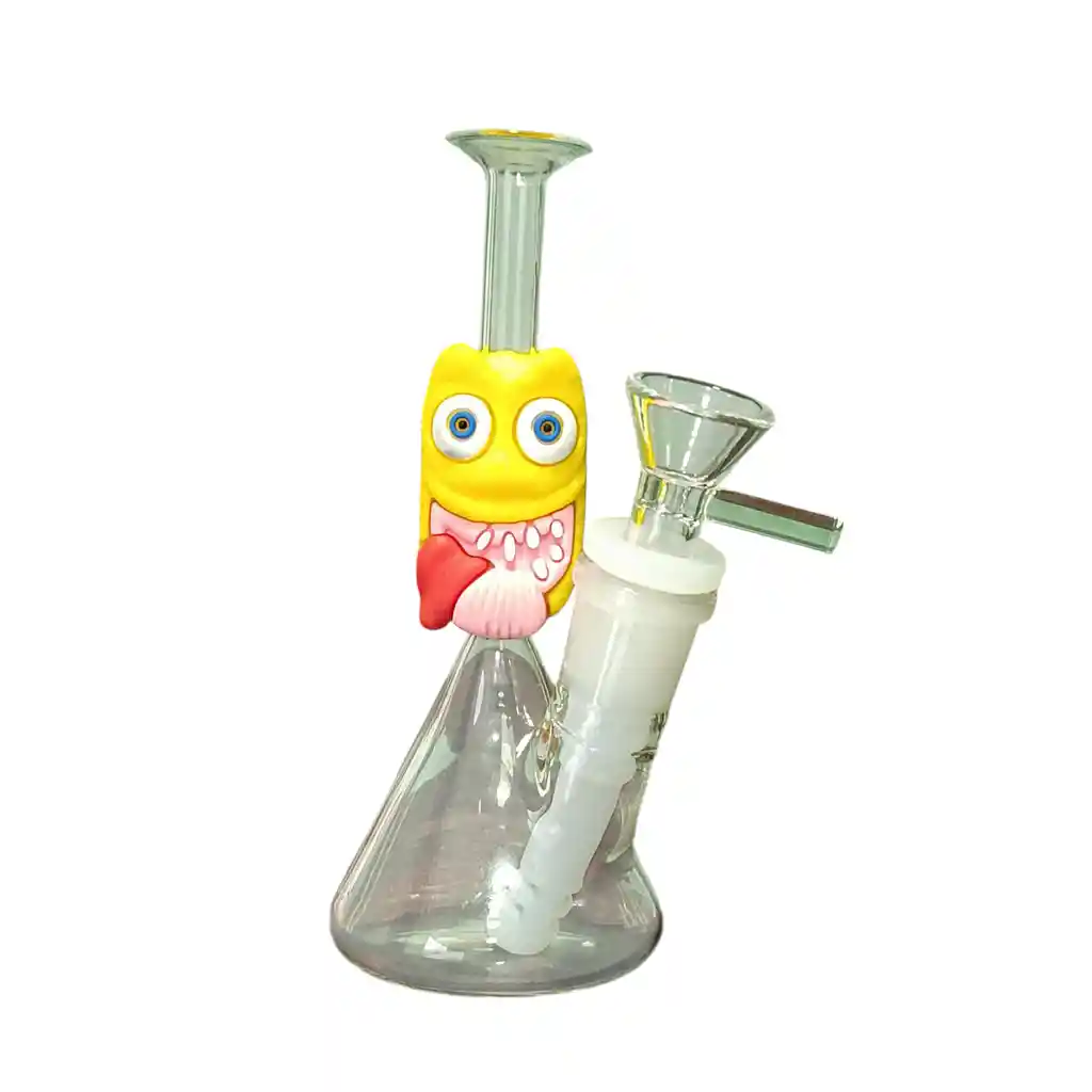 Mini Bong Goma De Vidrio