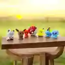 Figuras De Acción Coleccionables De Pokemon 6 Personajes + 1 Pokebola