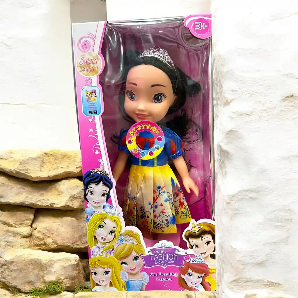 Juguete Muñeca Princesa Sonido De 30 Cm