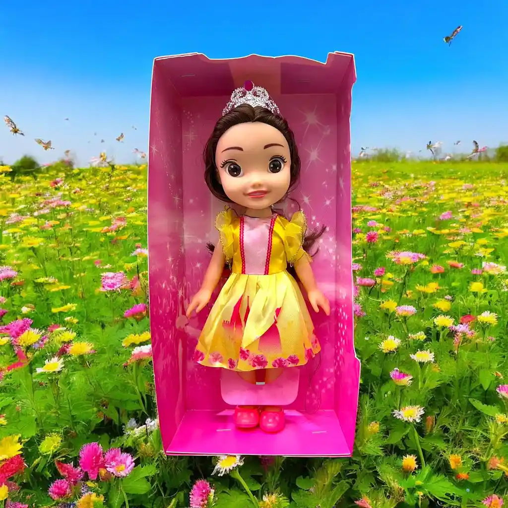 Juguete Muñeca Princesa Sonido De 30 Cm