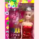 Juguete Muñeca Princesa Con Zapatos Y Accesorios De Belleza