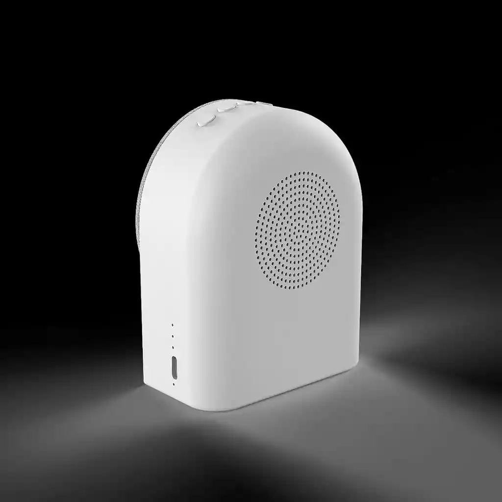 Reloj Despertador Digital 4 En 1 + Máquina De Sonido + Altavoz Bluetooth + Luz Nocturna