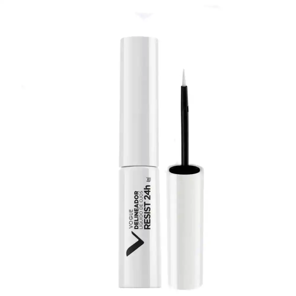 Delineador Líquido Para Ojos Vogue Resist - Blanco 4ml