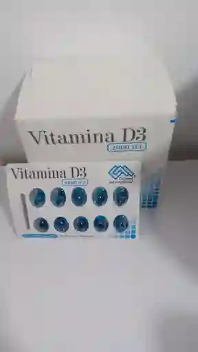 Vitamina D3 2000 Ui X 10 Caps
