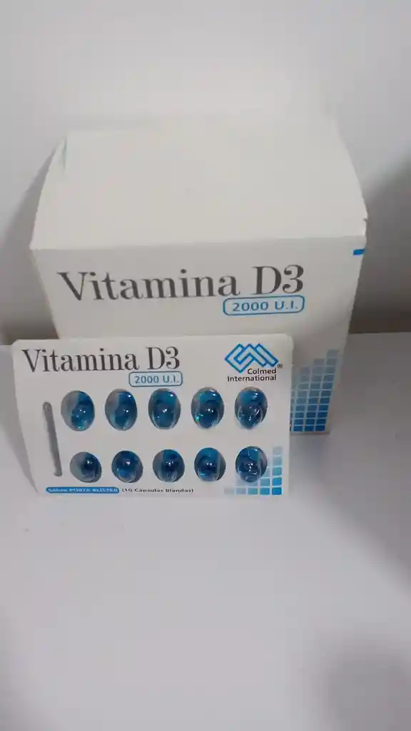 Vitamina D3 2000 Ui X 10 Caps