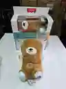 Peluche Nutria Musical Con Movimientos Y Luces Para Bebés Café