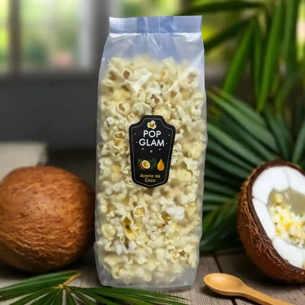 Crispetas Sin Culpa Pop Glam Aceite De Coco