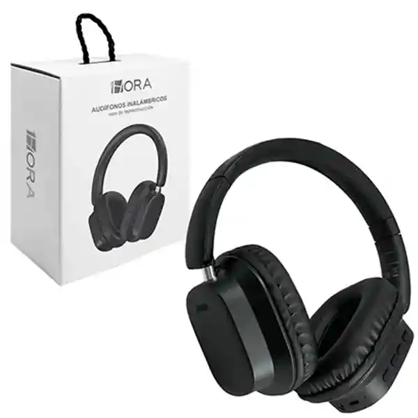 Audifonos C/diadema Bluetooth Aut250 Negro 1hora