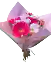 💐 Bouquet Rosado Con Gerberas Y Margaritas