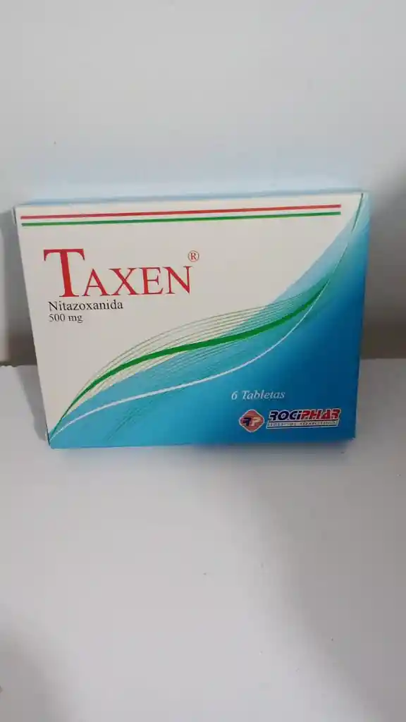 Nitazoxanida 500 Mg (taxen) X 6 Tab