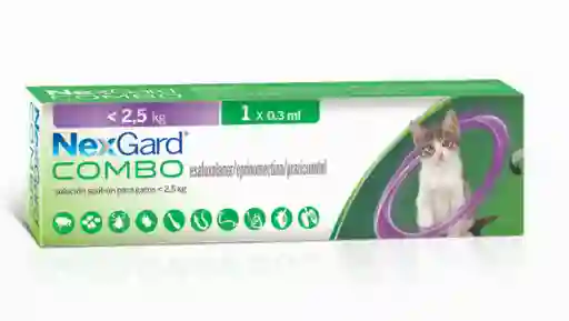Nexgard Combo Cat Hasta 2.5 Kg
