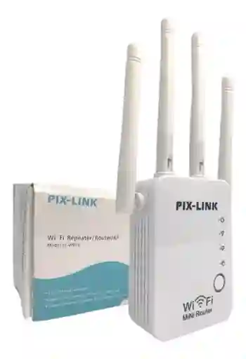 Repetidor De Wifi Router 4 Antenas Wifi Repeater Pix Link