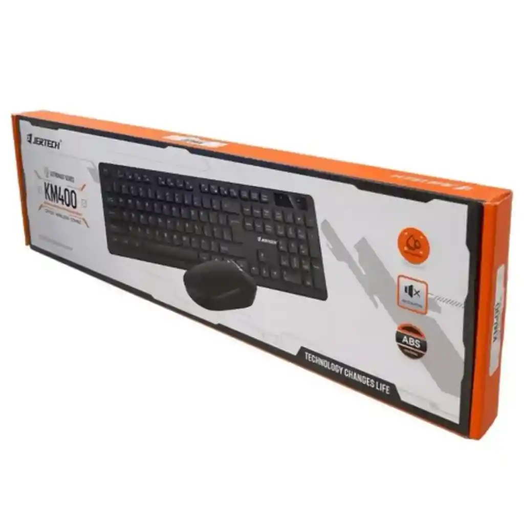 Kit Teclado + Mouse Jertech Modelo Km400 Negro