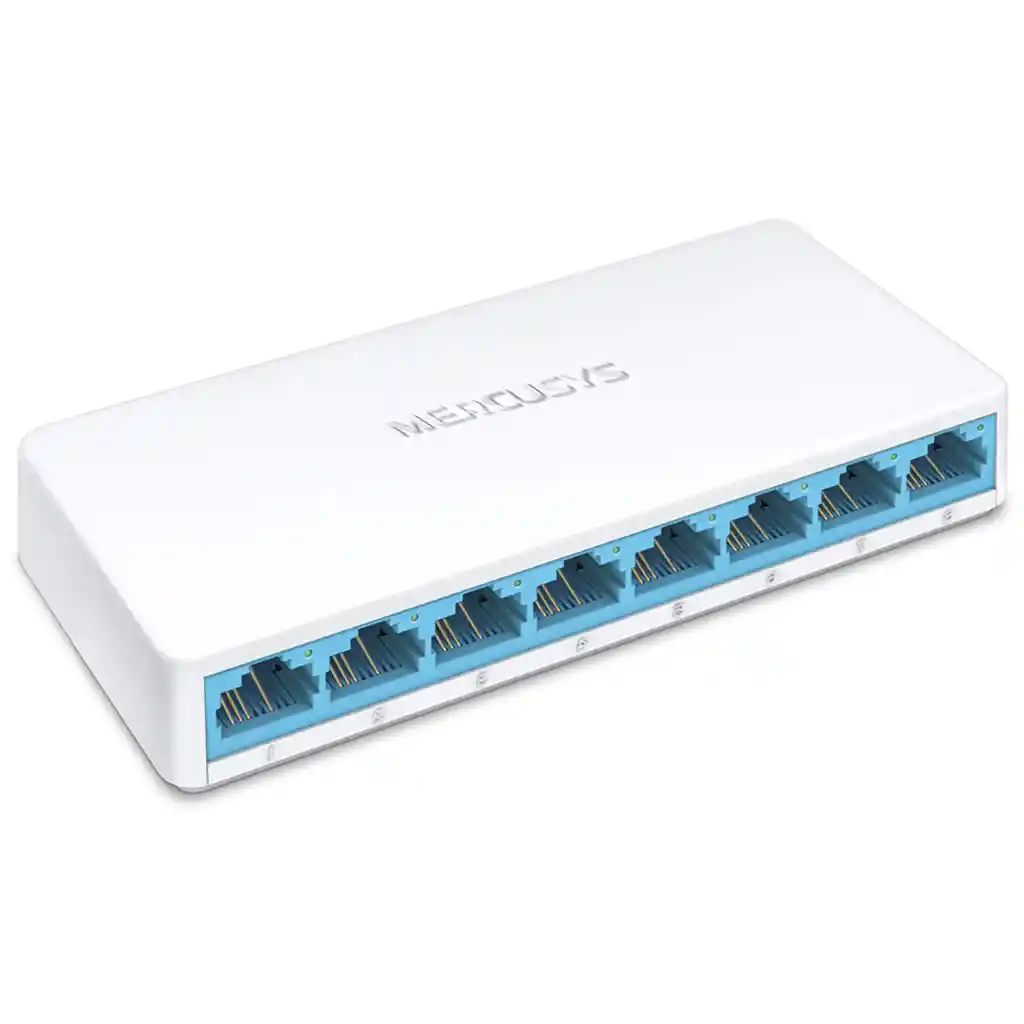 Switch De 8 Puertos 10/100 Mbps Mercusys Ms108