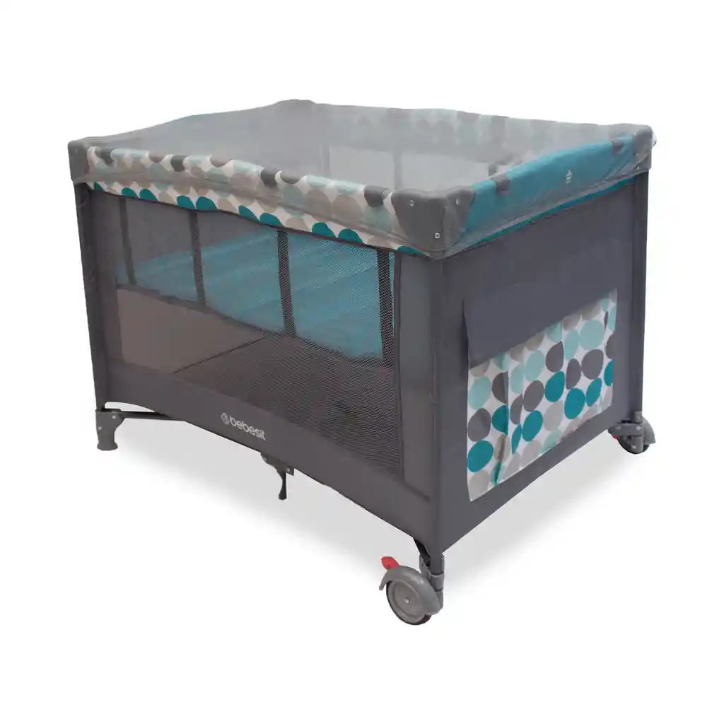Bebesit Cuna Corral Relax Azul