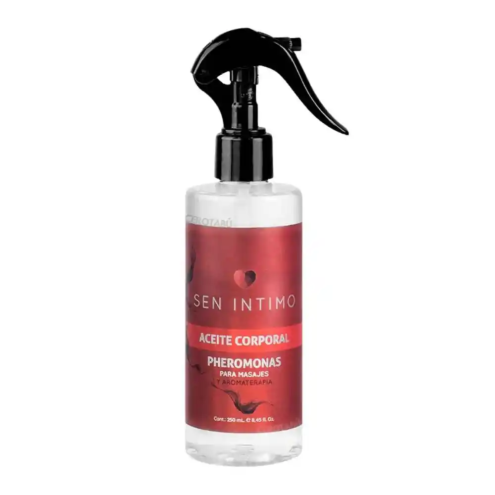Aceite Corporal Para Masajes Aromaterapia Con Feromonas 250ml