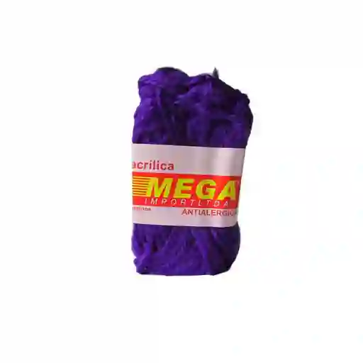 Lana Acrílica Escolar Antialérgica Mega Morado 050