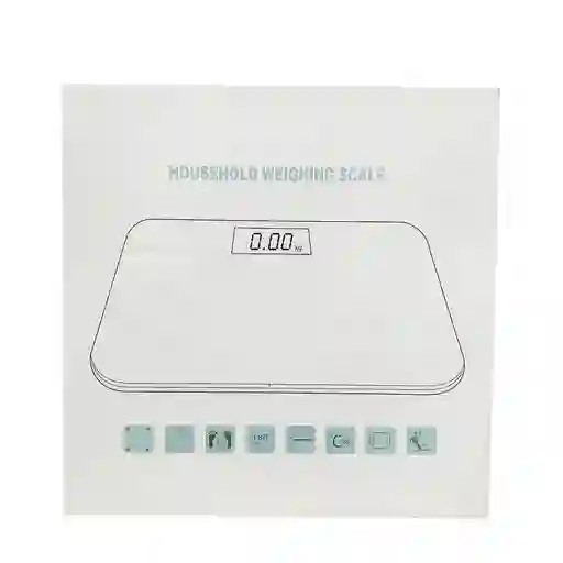 Bascula Digital Para Baño Con Pantalla Lcd Capacidad 180 Kg