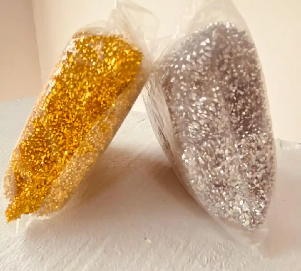 Esponjilla Oro-plata