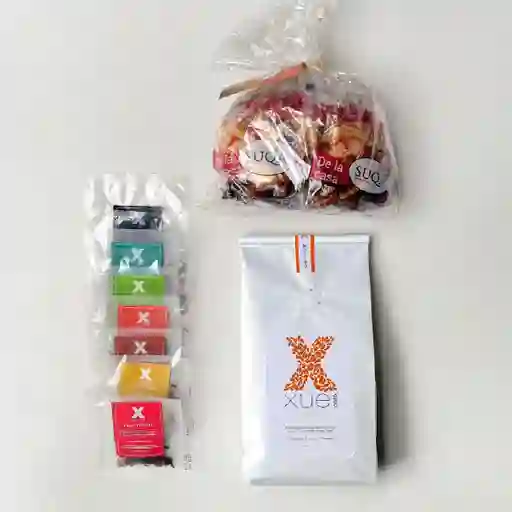 Kit De Regalo Café Origen + Té + Infusines De Fruta