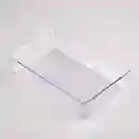 Organizador Plasticforte Nevera 15x5x23cm Translucido Plastico