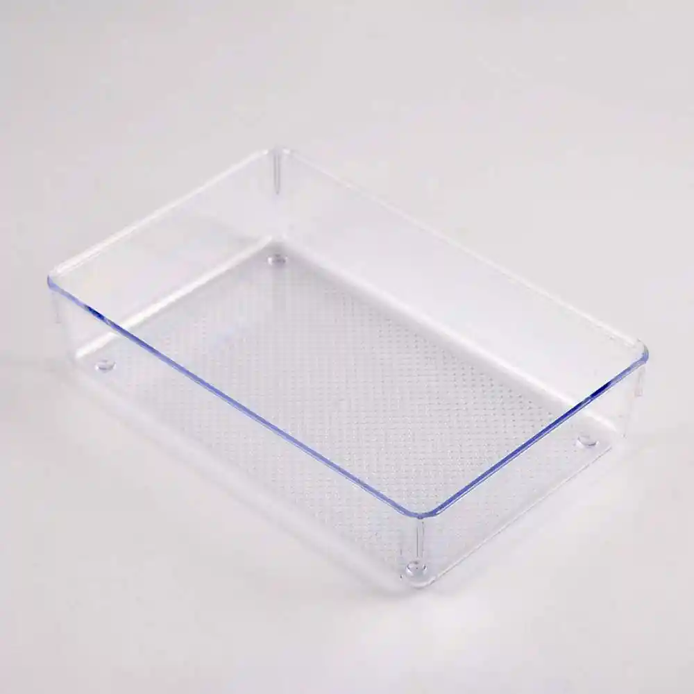 Organizador Plasticforte Nevera 15x5x23cm Translucido Plastico