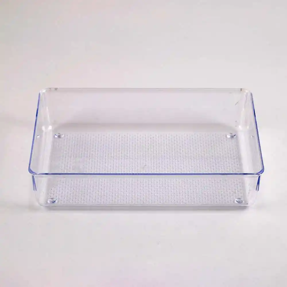Organizador Plasticforte Nevera 15x5x23cm Translucido Plastico