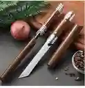 Navaja Multifuncional Mango En Madera Daga