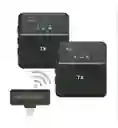 Micrófono Sx8 Inalámbrico Doble Para Celular Tipo C - Iphone