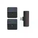 Micrófono Sx8 Inalámbrico Doble Para Celular Tipo C - Iphone