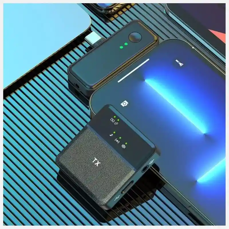 Micrófono Sx8 Inalámbrico Doble Para Celular Tipo C - Iphone