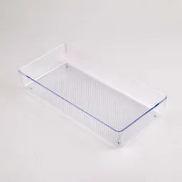 Organizador Plasticforte 15x5x30cm Translucido Plastico