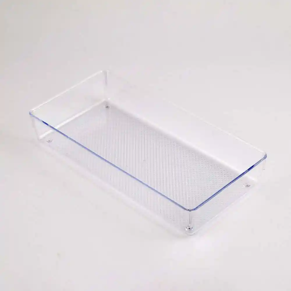 Organizador Plasticforte 15x5x30cm Translucido Plastico