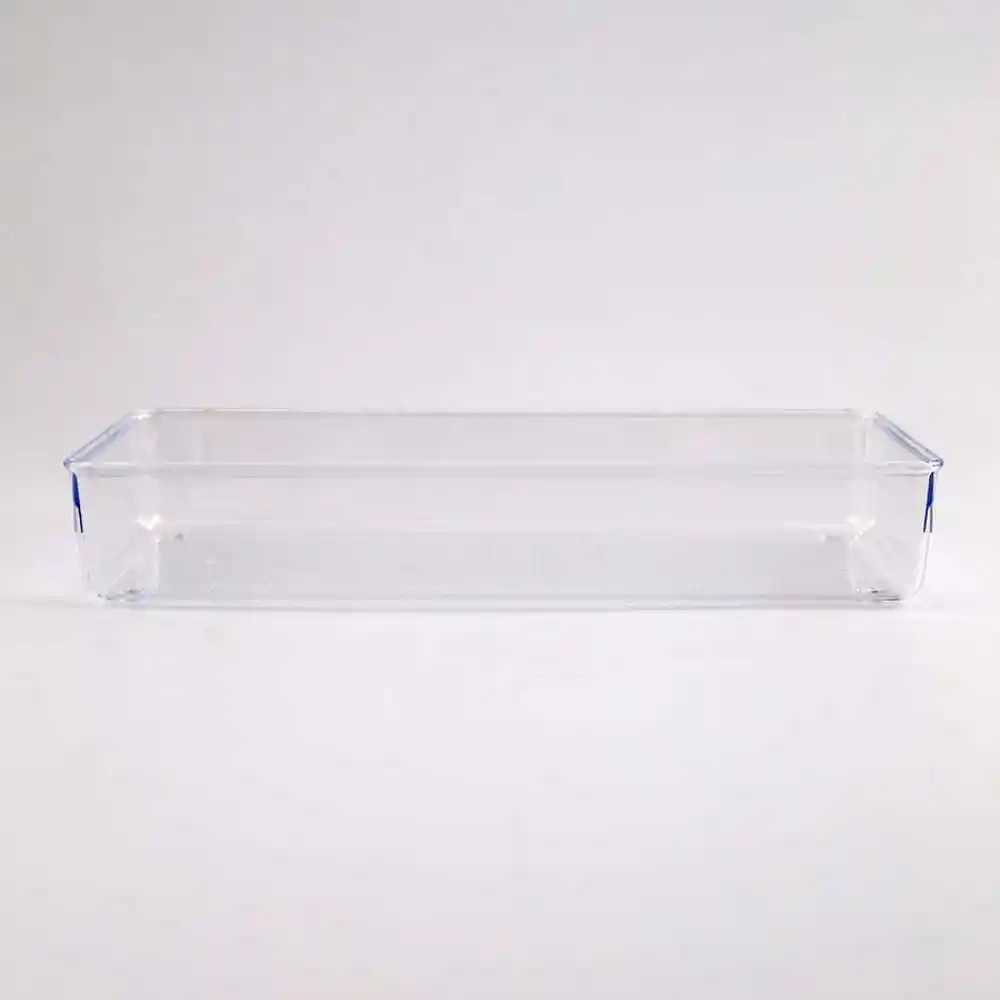 Organizador Plasticforte 15x5x30cm Translucido Plastico