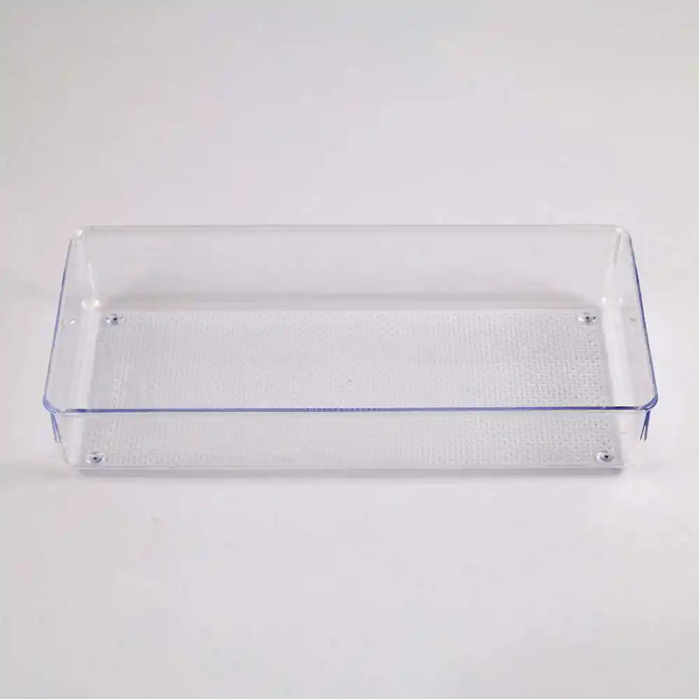 Organizador Plasticforte 15x5x30cm Translucido Plastico