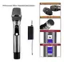 Microfono Inalambrico Bidireccional Con Regulador De Volumen