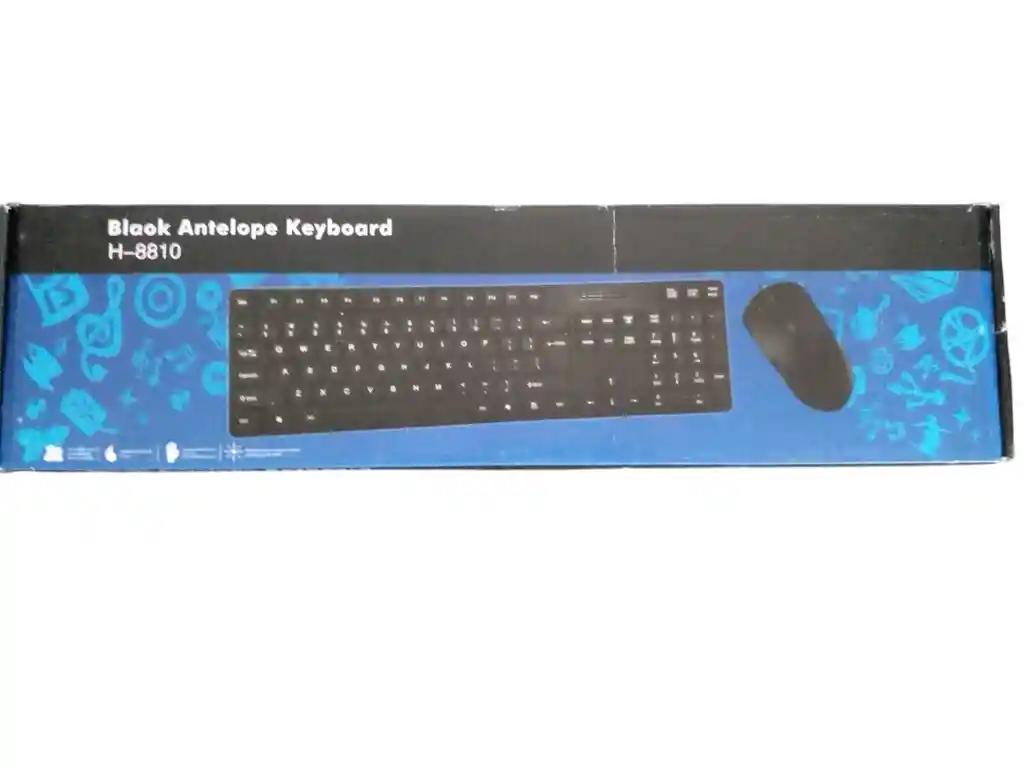 Teclado Y Mouse Alambrico (de Cable) Bloak Antilope H88