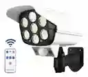 Luz Con Panel Solar Y Sensor Exterior